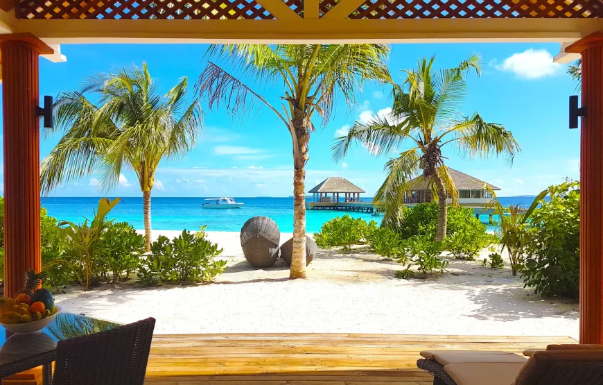 Kudafushi Resort and Spa 5* All Inclusive Maldives trip w/air for 2 Adults (7 days-6 nights)
