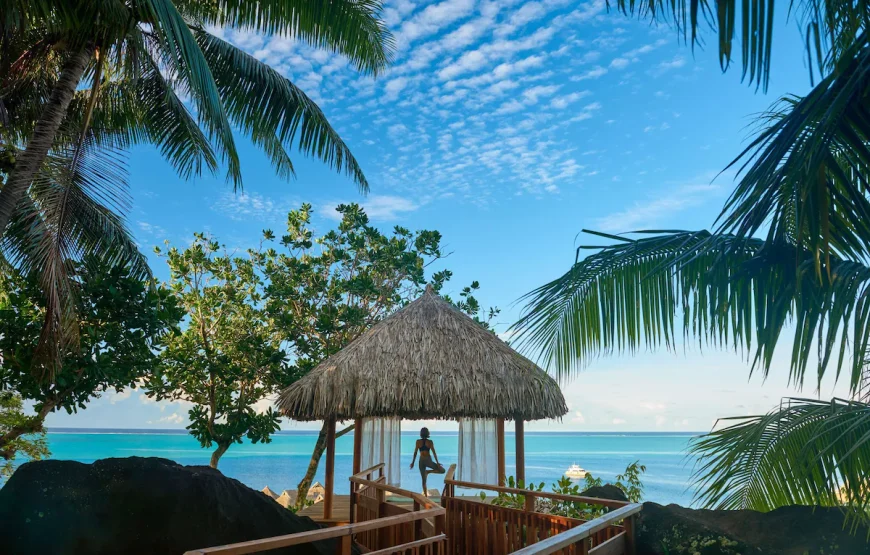 Conrad Bora Bora Nui 5-star trip w/air for 2 Adults (7 days-6 nights)