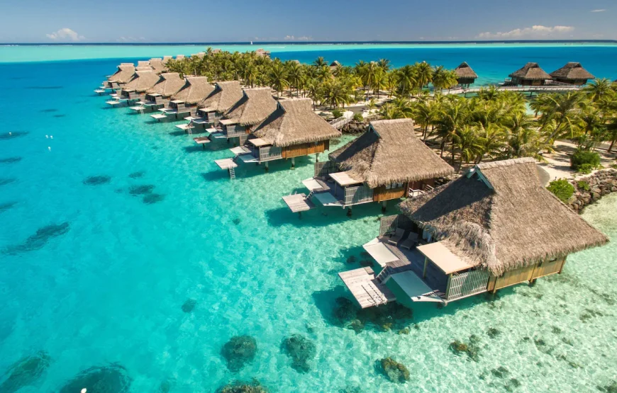Conrad Bora Bora Nui 5-star trip w/air for 2 Adults (7 days-6 nights)