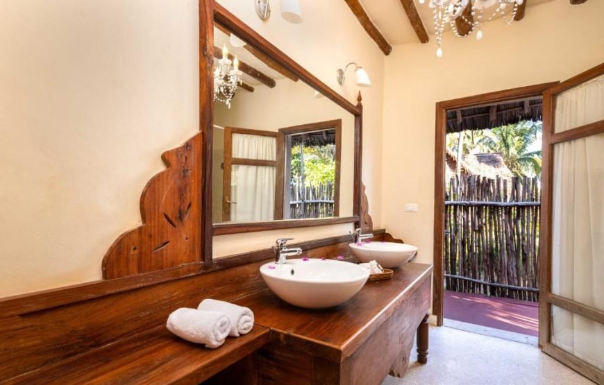 Karafuu Beach Resort & Spa 5*  All Inclusive, Zanzibar Tanzania  trip w/air for 2 Adults (8 days-7 nights)