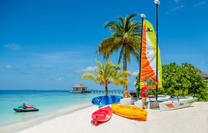 Kudafushi Resort and Spa 5* All Inclusive Maldives trip w/air for 2 Adults (7 days-6 nights)