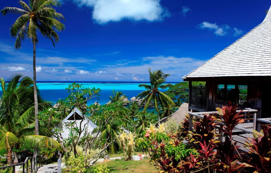 Conrad Bora Bora Nui 5-star trip w/air for 2 Adults (7 days-6 nights)