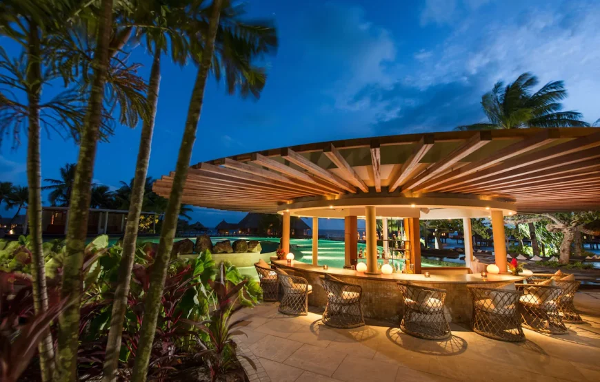 Conrad Bora Bora Nui 5-star trip w/air for 2 Adults (7 days-6 nights)