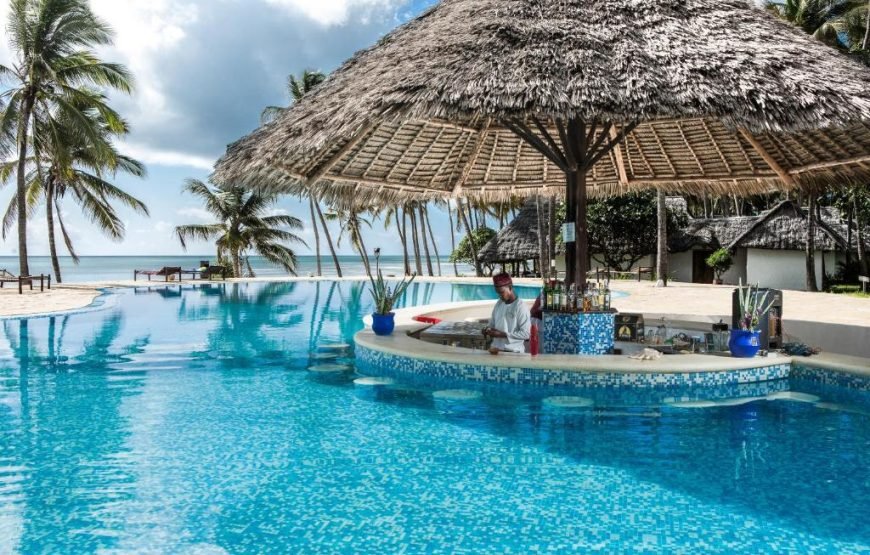 Karafuu Beach Resort & Spa 5*  All Inclusive, Zanzibar Tanzania  trip w/air for 2 Adults (8 days-7 nights)