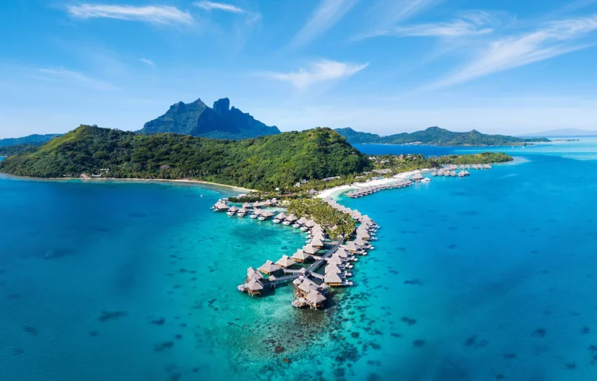 Conrad Bora Bora Nui 5-star trip w/air for 2 Adults (7 days-6 nights)