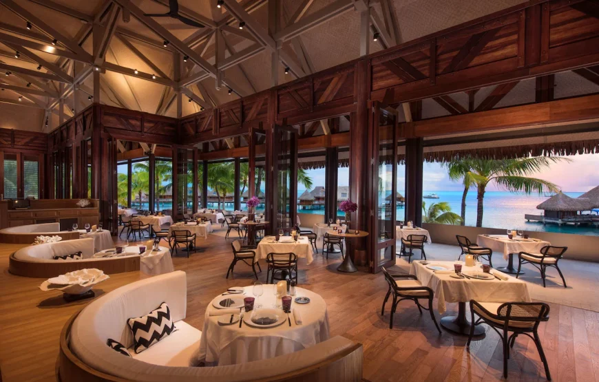 Conrad Bora Bora Nui 5-star trip w/air for 2 Adults (7 days-6 nights)
