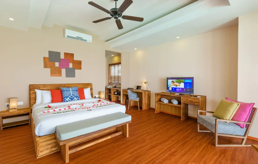 Kudafushi Resort and Spa 5* All Inclusive Maldives trip w/air for 2 Adults (7 days-6 nights)