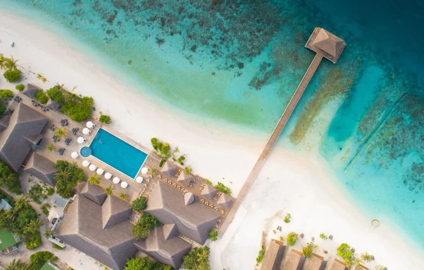 Kudafushi Resort and Spa 5* All Inclusive Maldives trip w/air for 2 Adults (7 days-6 nights)