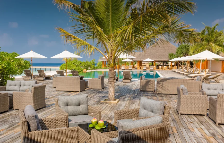 Kudafushi Resort and Spa 5* All Inclusive Maldives trip w/air for 2 Adults (7 days-6 nights)