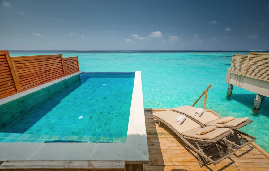 Kudafushi Resort and Spa 5* All Inclusive Maldives trip w/air for 2 Adults (7 days-6 nights)