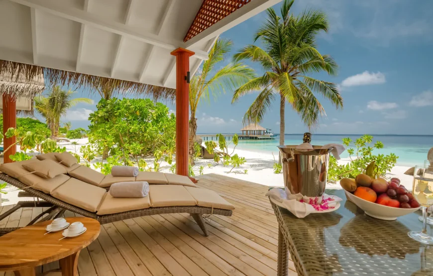 Kudafushi Resort and Spa 5* All Inclusive Maldives trip w/air for 2 Adults (7 days-6 nights)