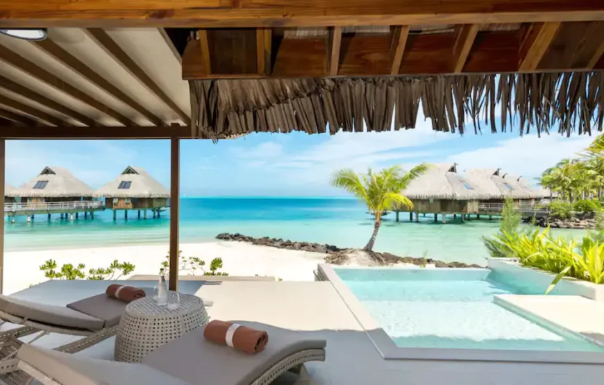 Conrad Bora Bora Nui 5-star trip w/air for 2 Adults (7 days-6 nights)