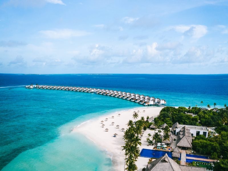 Emerald Maldives Resort & Spa – Deluxe All Inclusive Maldives trip w/air for 2 Adults (7 days-6 nights)