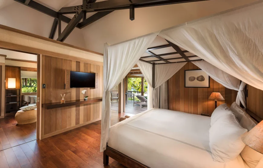 Conrad Bora Bora Nui 5-star trip w/air for 2 Adults (7 days-6 nights)
