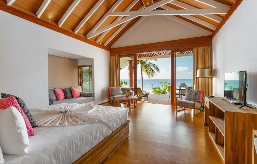 Kudafushi Resort and Spa 5* All Inclusive Maldives trip w/air for 2 Adults (7 days-6 nights)