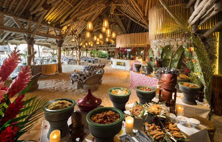 Conrad Bora Bora Nui 5-star trip w/air for 2 Adults (7 days-6 nights)